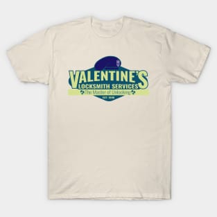 Valentine's Locksmith Services for the Master of Unlocking T-Shirt